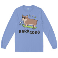 Colony Blue hard corg Long Sleeve Tee - artisFamous
