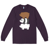 Plum we bare bears the movie Long Sleeve Tee - artisFamous
