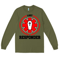 Army Green morgue embalmer funeral director mortician Long Sleeve Tee - artisFamous