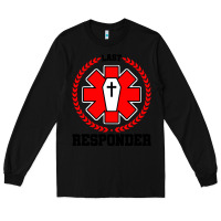 Black morgue embalmer funeral director mortician Long Sleeve Tee - artisFamous