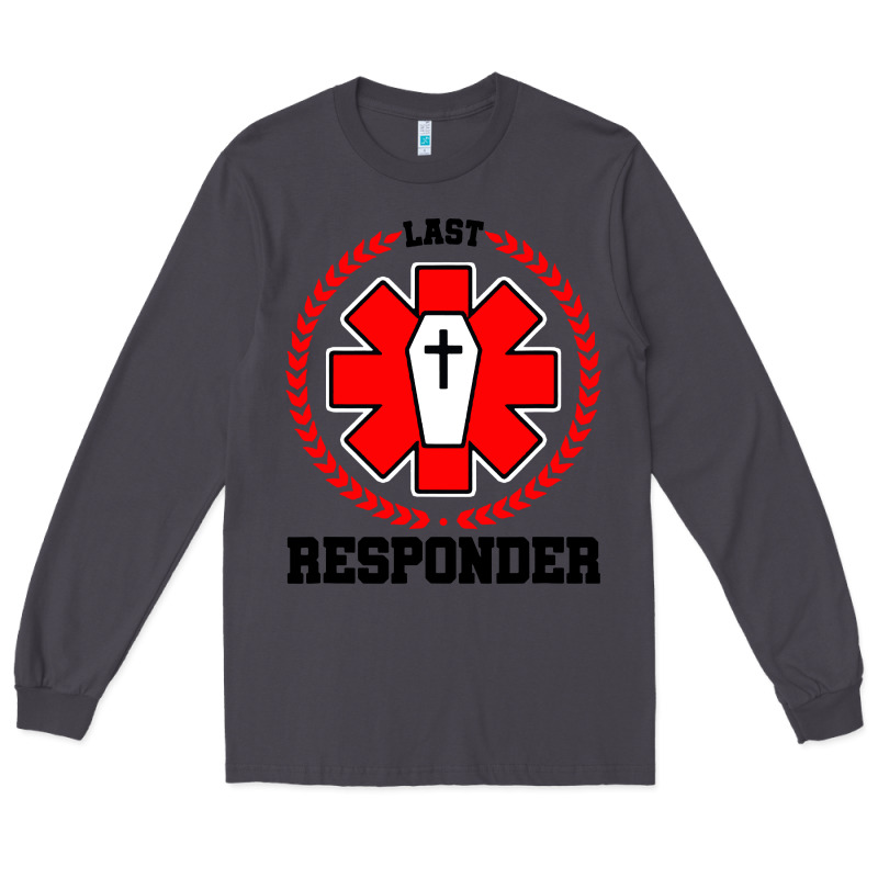 Morgue Embalmer Funeral Director Mortician Long Sleeve Tee by artisFamous | Teevron