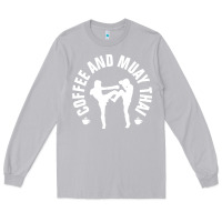Moon Dust caffè e muay thai divertente Long Sleeve Tee - artisFamous