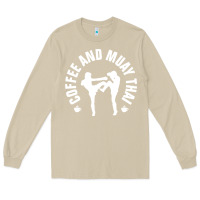 Mushroom caffè e muay thai divertente Long Sleeve Tee - artisFamous