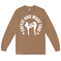 Toasted Coconut caffè e muay thai divertente Long Sleeve Tee - artisFamous
