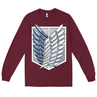 Burgundy Titan Japan Long Sleeve Tee - artisFamous