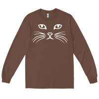Chestnut cat face Long Sleeve Tee - artisFamous