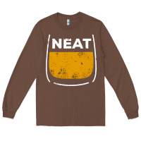 Chestnut neat whiskey glass Long Sleeve Tee - artisFamous