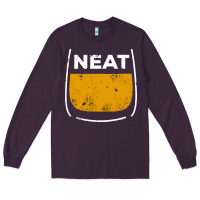 Plum neat whiskey glass Long Sleeve Tee - artisFamous