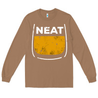 Toasted Coconut neat whiskey glass Long Sleeve Tee - artisFamous