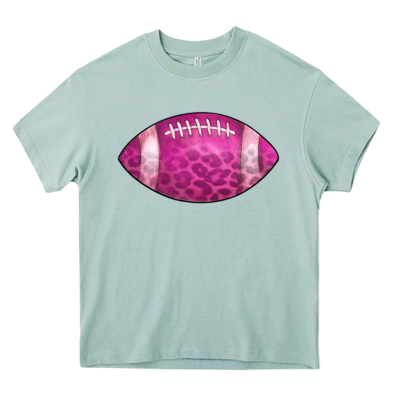 American Football Pink Heavy Core Tee by CowCowDesign | Teevron