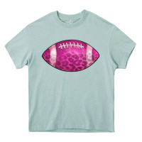 Arona american football pink Heavy Core Tee - CowCowDesign
