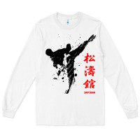 White shotokan karate Long Sleeve Tee - artisFamous