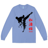 Colony Blue shotokan karate Long Sleeve Tee - artisFamous