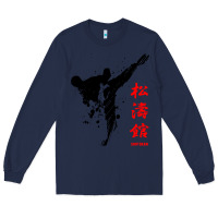 Navy shotokan karate Long Sleeve Tee - artisFamous