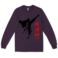 Plum shotokan karate Long Sleeve Tee - artisFamous