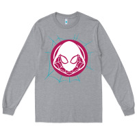 Heather Grey spider girl Long Sleeve Tee - artisFamous