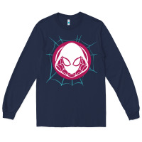 Navy spider girl Long Sleeve Tee - artisFamous