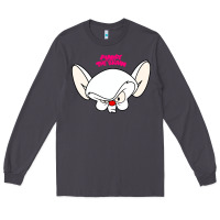 Smoke pinky and the brain big face Long Sleeve Tee - artisFamous