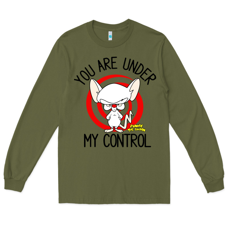 Pinky And The Brain You Are Under My Control Long Sleeve Tee by artisFamous | Teevron