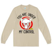 Mushroom pinky and the brain you are under my control Long Sleeve Tee - artisFamous