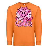 Carrot hey cancer smiley face breast cancer Premium Sweatshirt - RanaPortraitStore