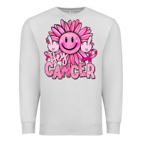 Dove Grey hey cancer smiley face breast cancer Premium Sweatshirt - RanaPortraitStore