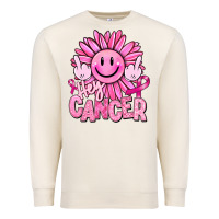 Sandshell hey cancer smiley face breast cancer Premium Sweatshirt - RanaPortraitStore