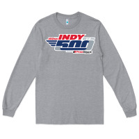 Heather Grey Indy 500 Long Sleeve Tee - artisFamous