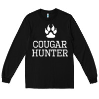 Black cougar hunter Long Sleeve Tee - artisFamous