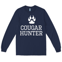 Navy cougar hunter Long Sleeve Tee - artisFamous
