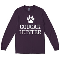 Plum cougar hunter Long Sleeve Tee - artisFamous