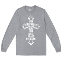 Heather Grey christian recovery Long Sleeve Tee - artisFamous