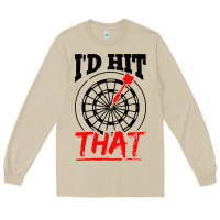 Mushroom i'd hit that darts Long Sleeve Tee - artisFamous