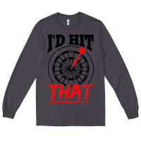 Smoke i'd hit that darts Long Sleeve Tee - artisFamous