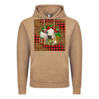 Vintage Coffee cute baby calf christmas Vintage Hoodie - LillyAllenDesigns