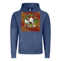 Vintage Denim cute baby calf christmas Vintage Hoodie - LillyAllenDesigns