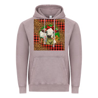 Vintage Zinc cute baby calf christmas Vintage Hoodie - LillyAllenDesigns