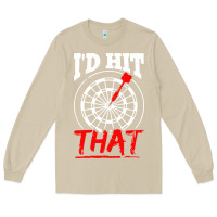 Mushroom i'd hit that darts Long Sleeve Tee - artisFamous