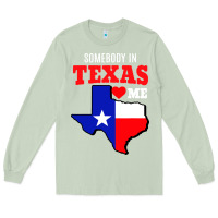 Matcha state of texas somebody loves me Long Sleeve Tee - artisFamous