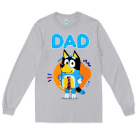 Moon Dust bluey dad lover forever Long Sleeve Tee - artisFamous