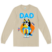 Mushroom bluey dad lover forever Long Sleeve Tee - artisFamous