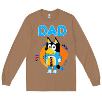 Toasted Coconut bluey dad lover forever Long Sleeve Tee - artisFamous
