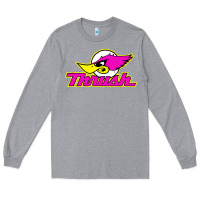 Heather Grey thrush Long Sleeve Tee - artisFamous