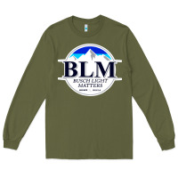 Army Green buschs light matters Long Sleeve Tee - artisFamous