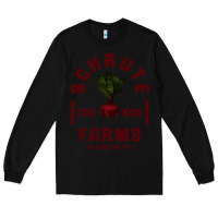 Black the office schrute farms premium Long Sleeve Tee - artisFamous