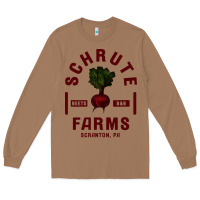 Toasted Coconut the office schrute farms premium Long Sleeve Tee - artisFamous