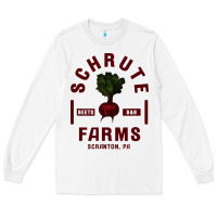 White the office schrute farms premium Long Sleeve Tee - artisFamous
