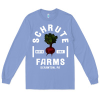 Colony Blue the office schrute farms premium Long Sleeve Tee - artisFamous