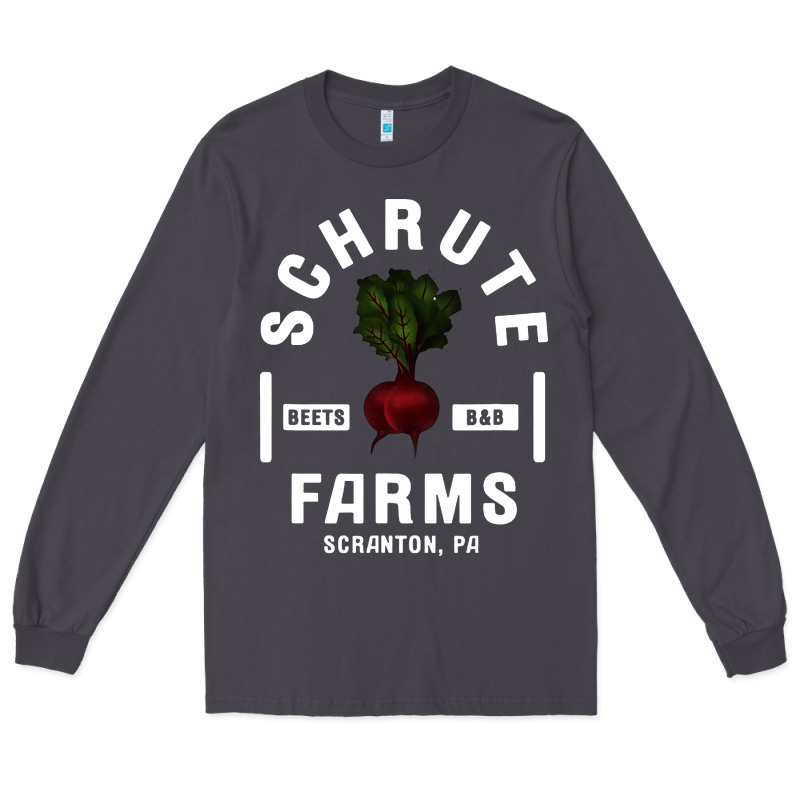 The Office Schrute Farms Premium Long Sleeve Tee by artisFamous | Teevron