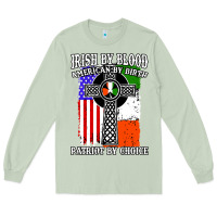 Matcha irish by blood american Long Sleeve Tee - artisFamous